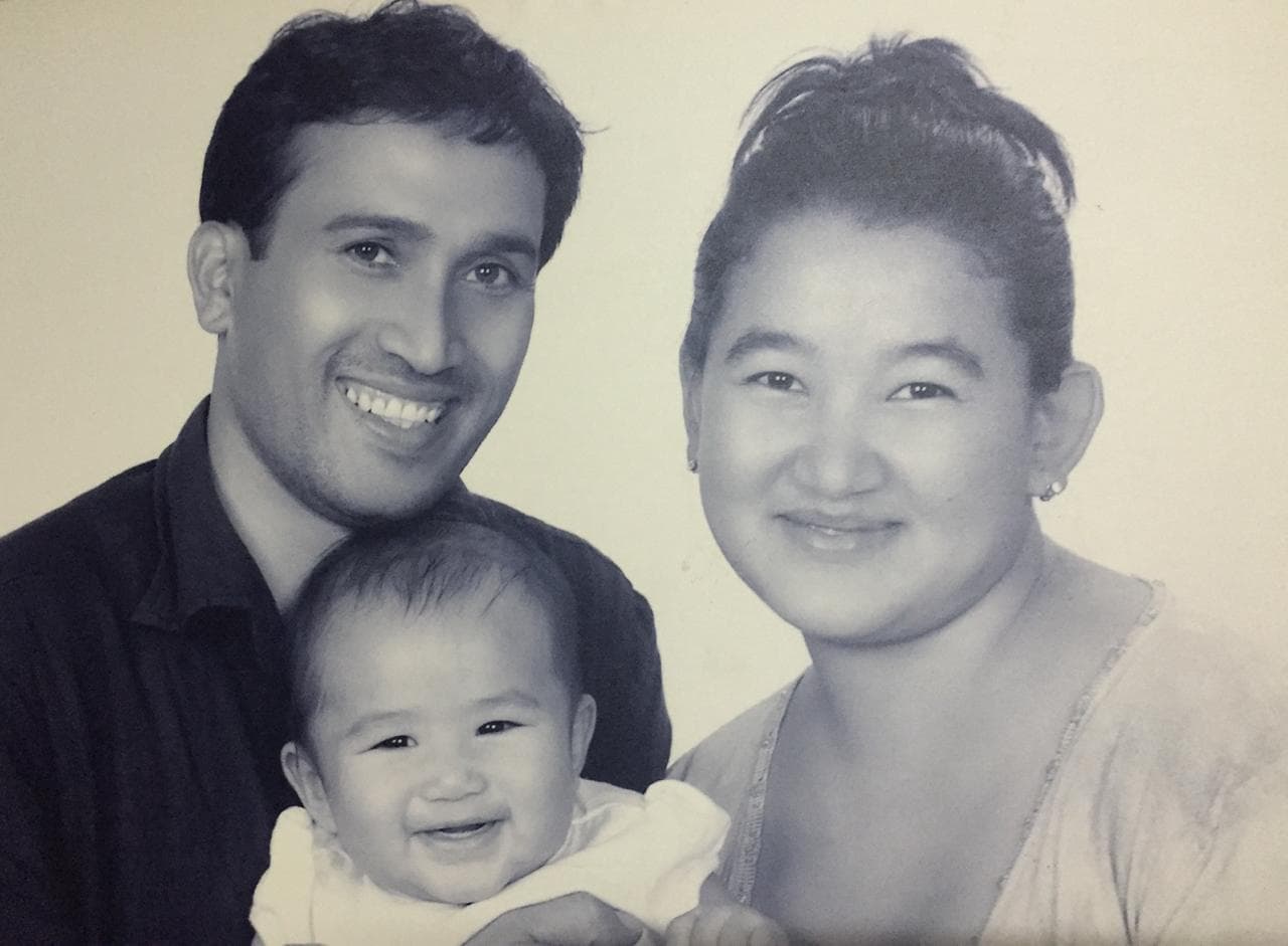 Jyoti Adhikari family